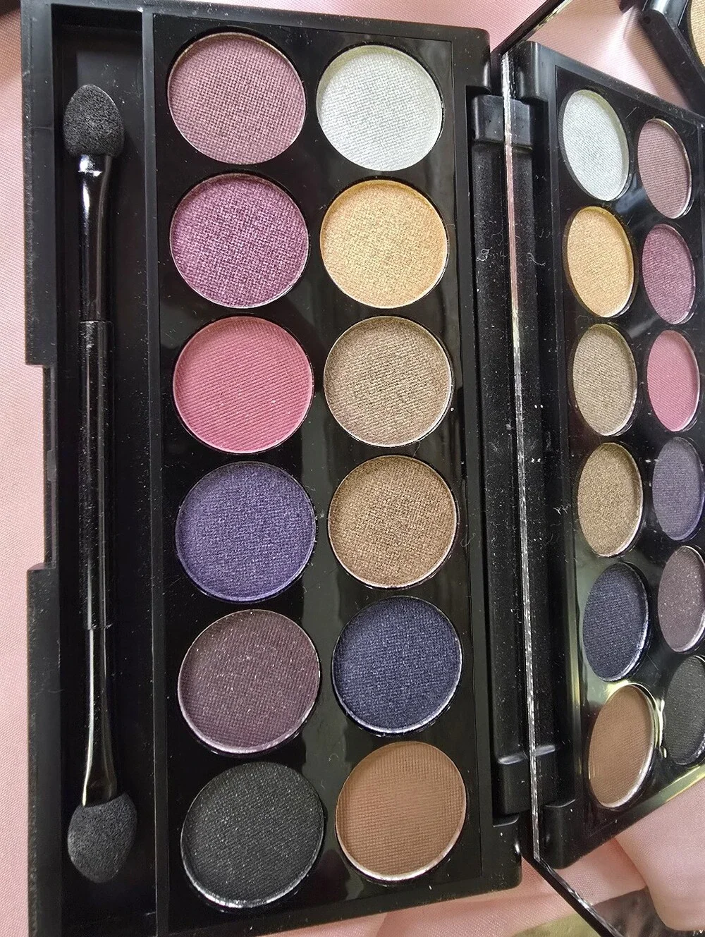 Sleek Eyeshadow Palette Set - Pink and Gold Shades, NWOT